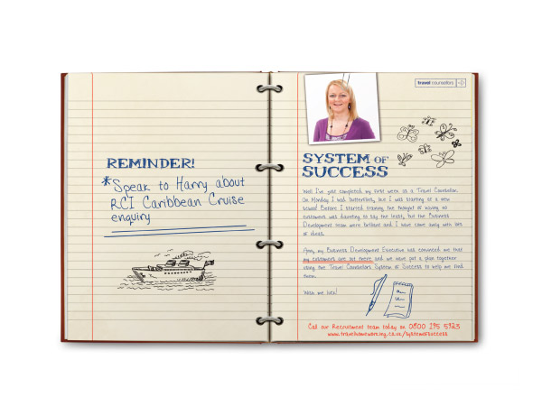 A Day in the Life Diary Direct Mail - Spreads